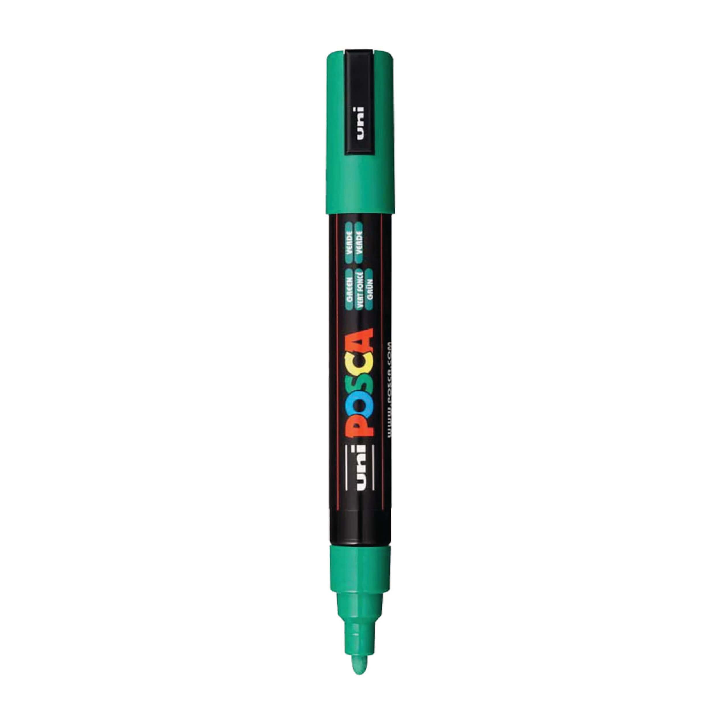 Marker Medium Tip 1.8-2.5mm  Green POSCA Uni